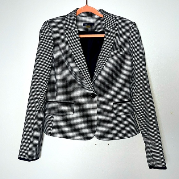 Tommy Hilfiger Jackets & Blazers - Tommy Hilfiger Black & White Checkered Blazer 0